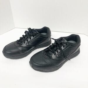 Skechers Slip Resistant Ortho Feet Black Sneakers Shoes 8.5
